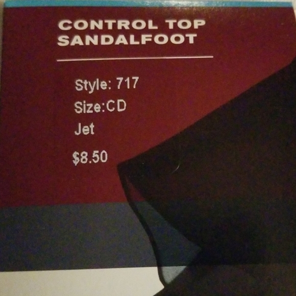 Hanes Silk Reflections Control top Sandalfoot - Picture 3 of 4